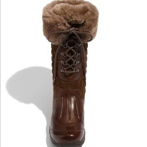 Dansko Kassidy Waterproof Fur Winterboot, Black